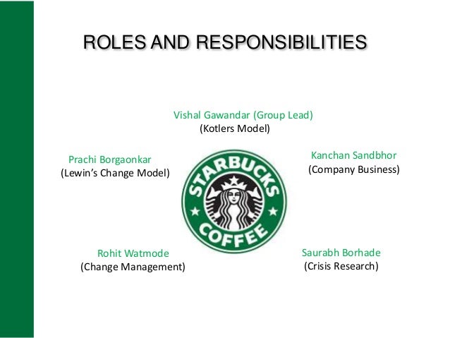starbucks a strategic change and management perspective starbucks changes